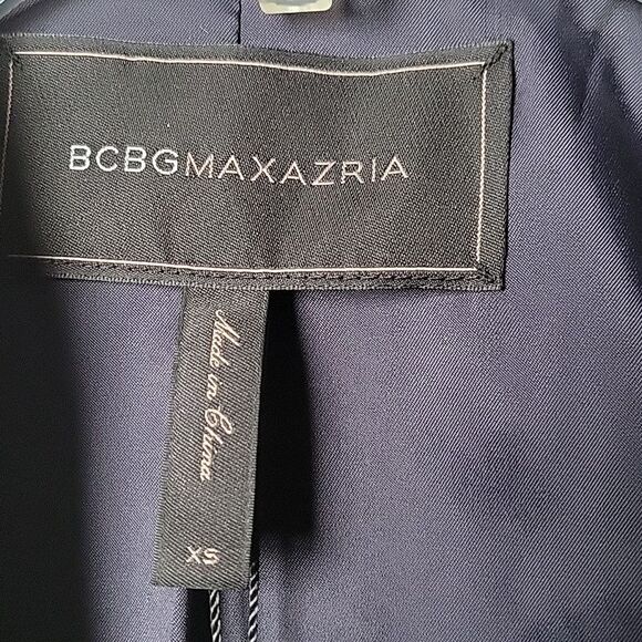 NWT BCBG Max Azria XS Kamryn Paisely Jaquard Blazer Jacket Luxury Statement - Picture 6 of 16